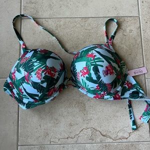 Victoria’s Secret Bombshell Push-Up Bikini Top Add-2-Cups 38DD